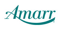 Amarr Brochure Amarr residential garage door products logo.